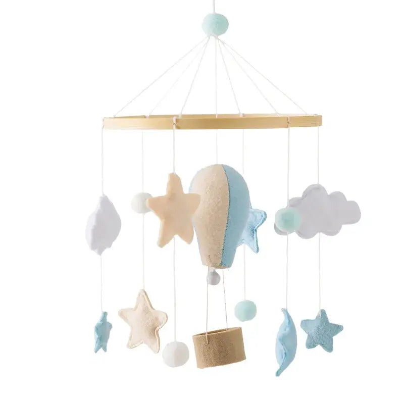 Mobile en Bois pour Bébé mobile bois pour berceau vue de détail vue 33