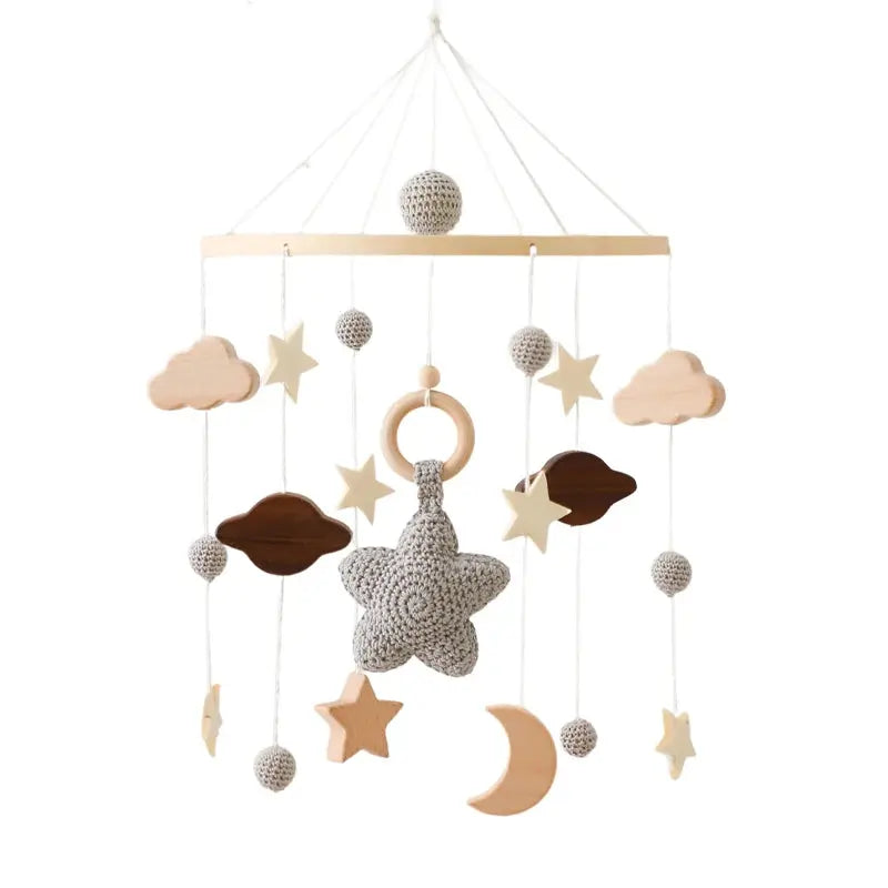 Mobile en Bois pour Bébé mobile bois pour berceau finitions visibles