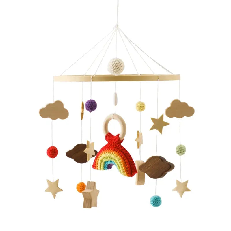 Mobile en Bois pour Bébé mobile bois pour berceau vue d'ensemble vue 35