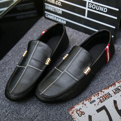Mocassins faciles à enfiler, doublure respirante