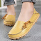 Mocassins Femme Cuir Nœud mocassins femme chic avec vue d'ensemble