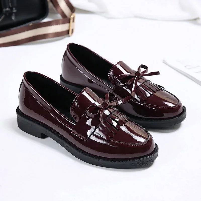 Mocassins Vernis Femme Franges mocassins femme vernis avec vue rapprochée vue 20