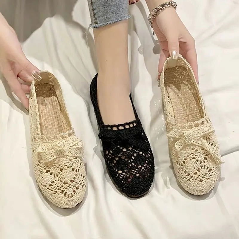 Semelle en jute des mocassins pour un confort naturel