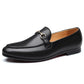 Doublure intérieure respirante des mocassins en cuir noir