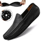 Chaussures en cuir souple, design épuré et moderne