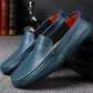 Mocassins en cuir véritable, confort et style réunis