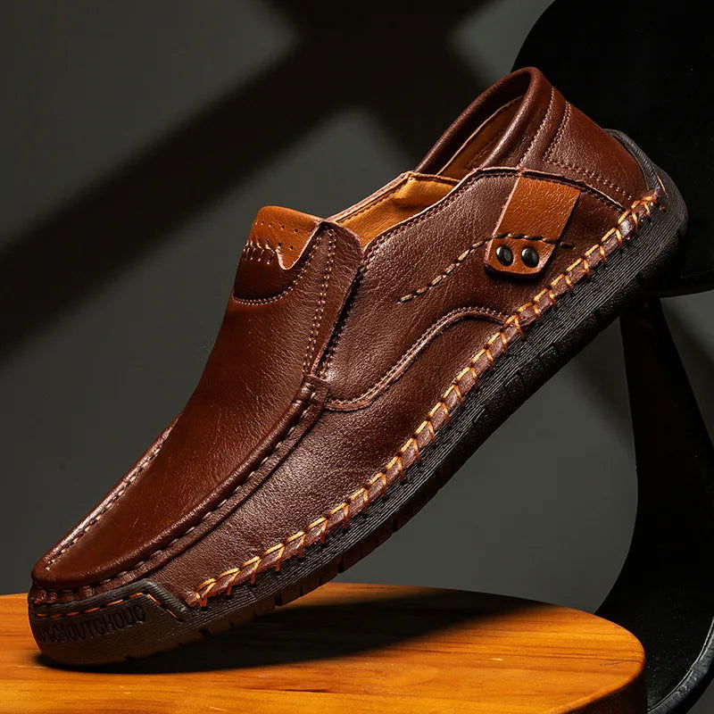 Mocassins Cuir Homme mocassins homme cuir finition vue rapprochée vue 26