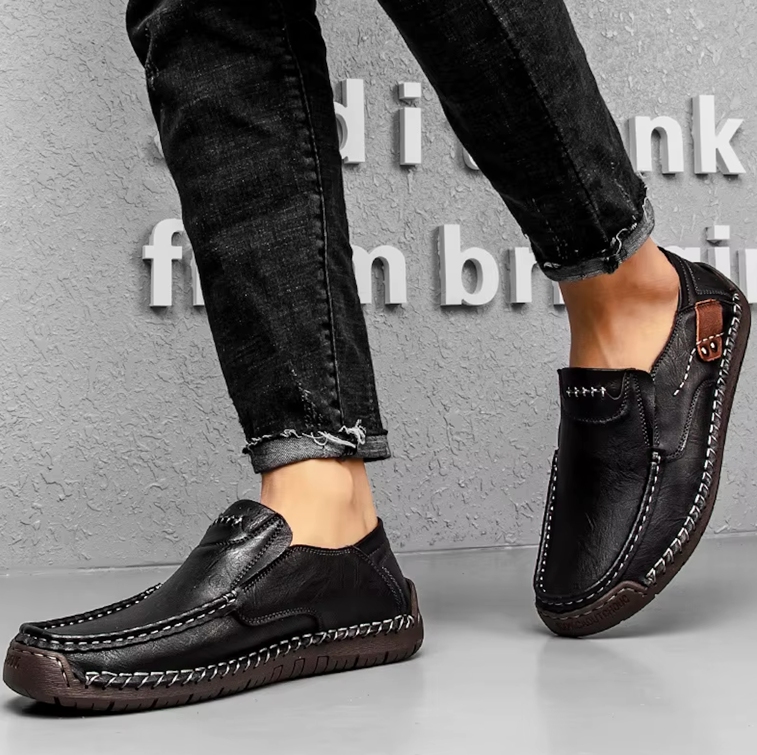 Mocassins Cuir Homme mocassins homme cuir finition finitions visibles