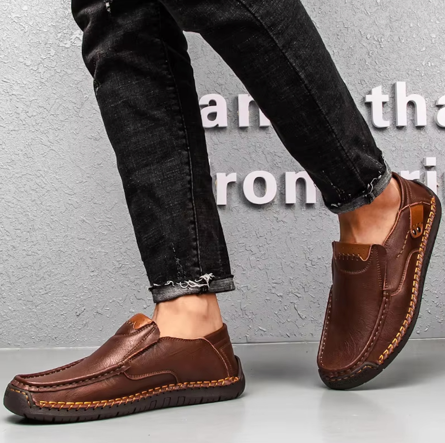 Mocassins Cuir Homme mocassins homme cuir finition présentation du produit