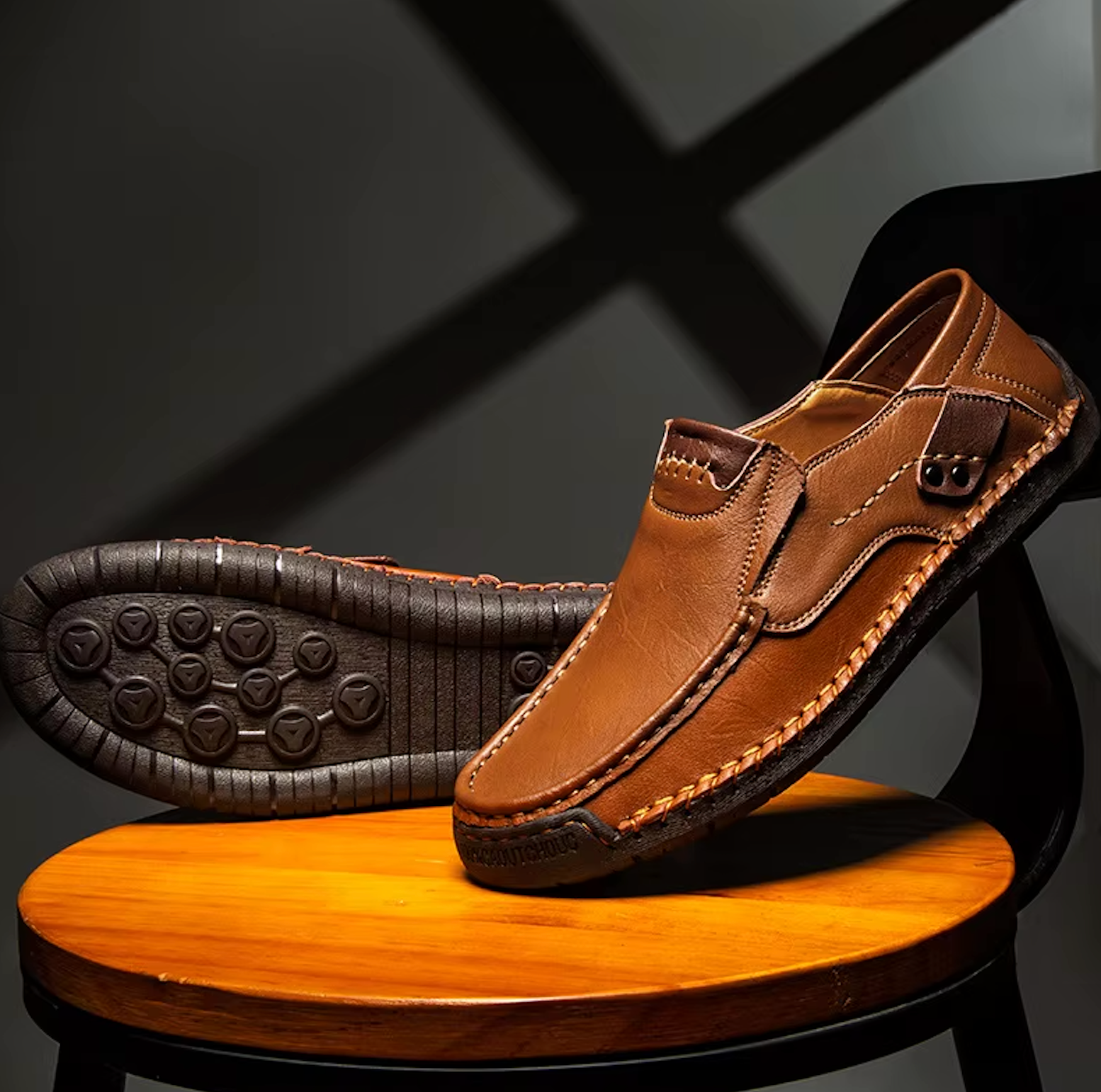 Mocassins Cuir Homme mocassins homme cuir finition vue de face vue 15