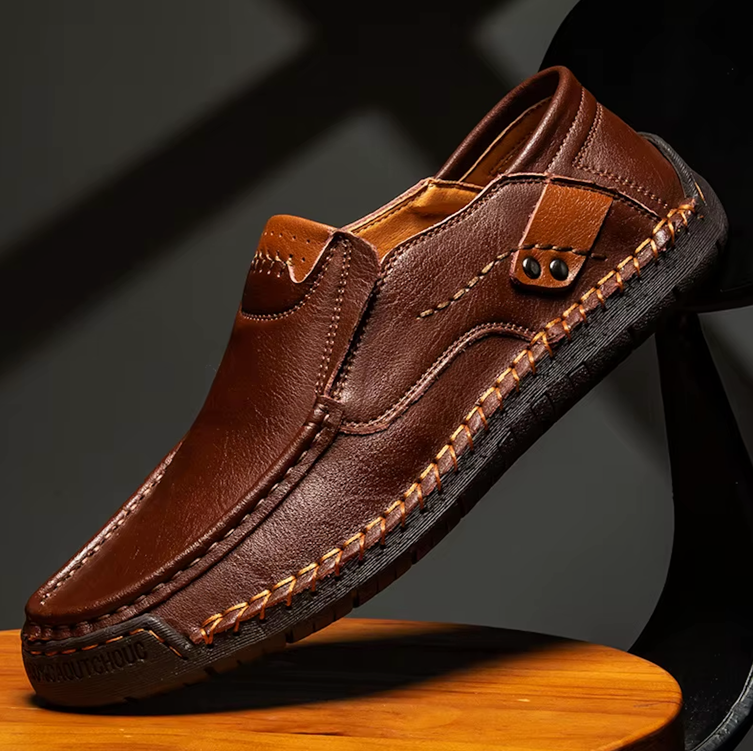 Mocassins Cuir Homme mocassins homme cuir finition vue d'ensemble vue 24
