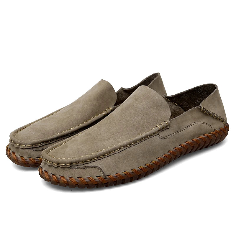Mocassins en daim, confort et style pour homme