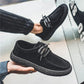 Mocassins avec semelle antidérapante, vue de dessous