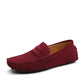 Mocassins en daim avec doublure anti-odeurs