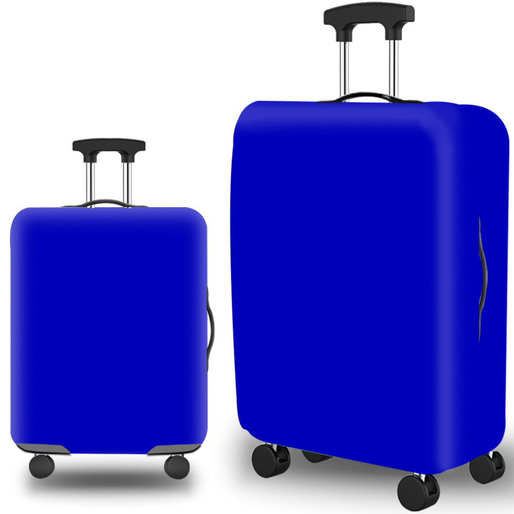 Housse de valise en Lycra imperméable sur une valise