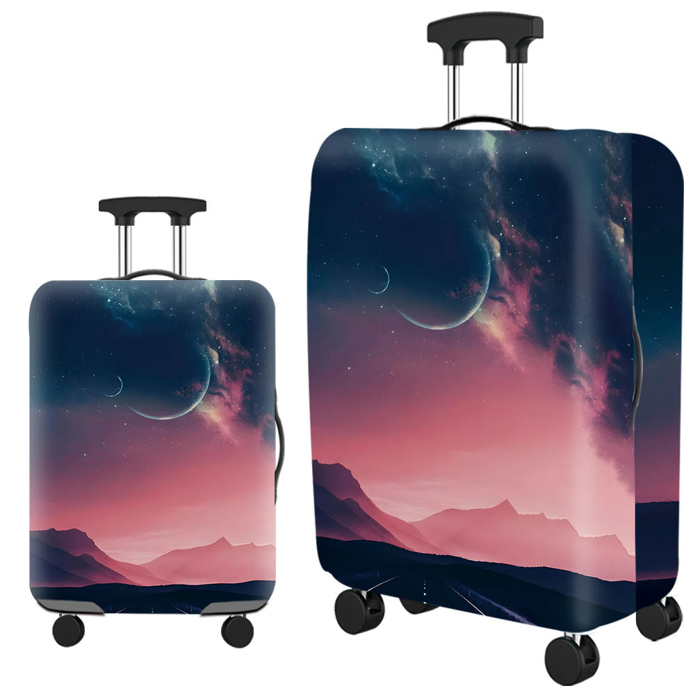 Housse de valise en Lycra épais avec motifs colorés