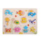 Puzzle en bois sur le thème des animaux marins pour enfants