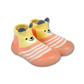 Chaussettes roses pour bébé avec motif animal en 3D