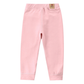 Pantalon polaire rose pour enfant, vue latérale