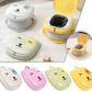 Pot de voyage pliable pour enfant en position ouverte