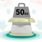 Pot de voyage en plastique robuste sans BPA