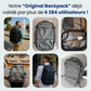 Compartiments internes d'un sac à dos bien organisés