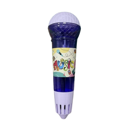 Microphone éducatif pour enfants en couleur violette