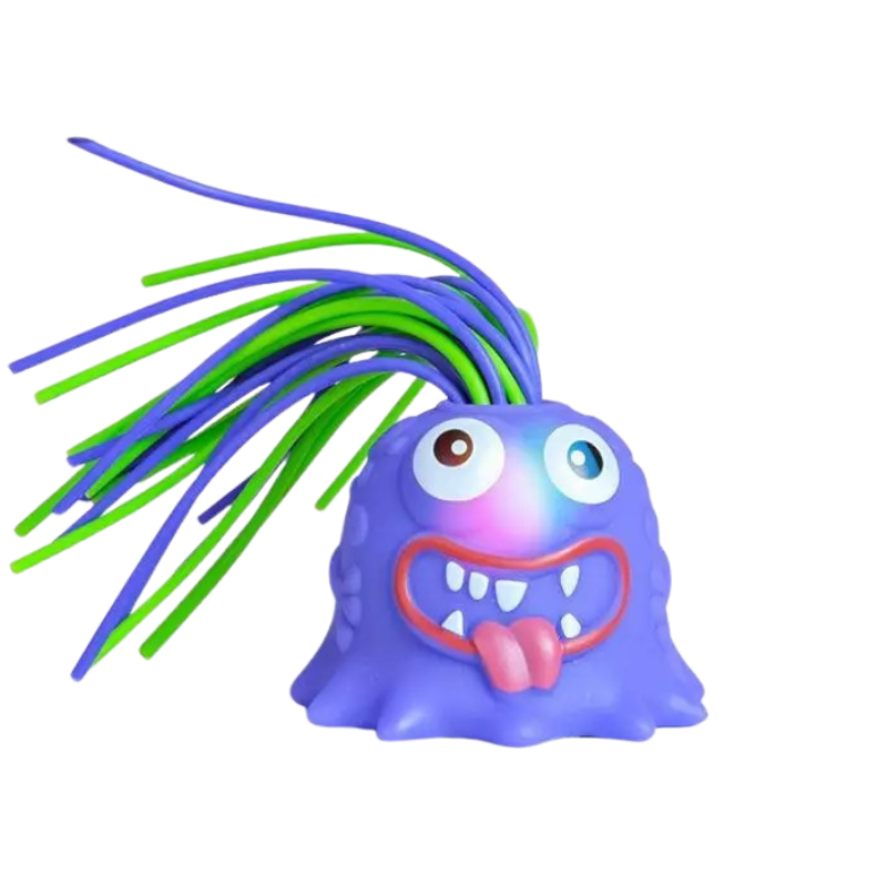 Monstre jouet violet, durable et amusant pour enfants