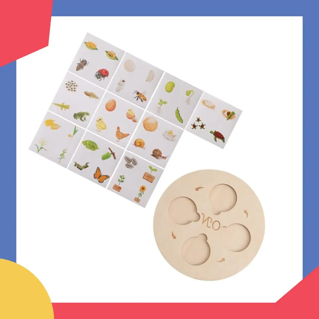 Autocollants colorés pour compléter le puzzle éducatif