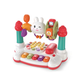 Jouet musical en version rouge avec clavier et boutons