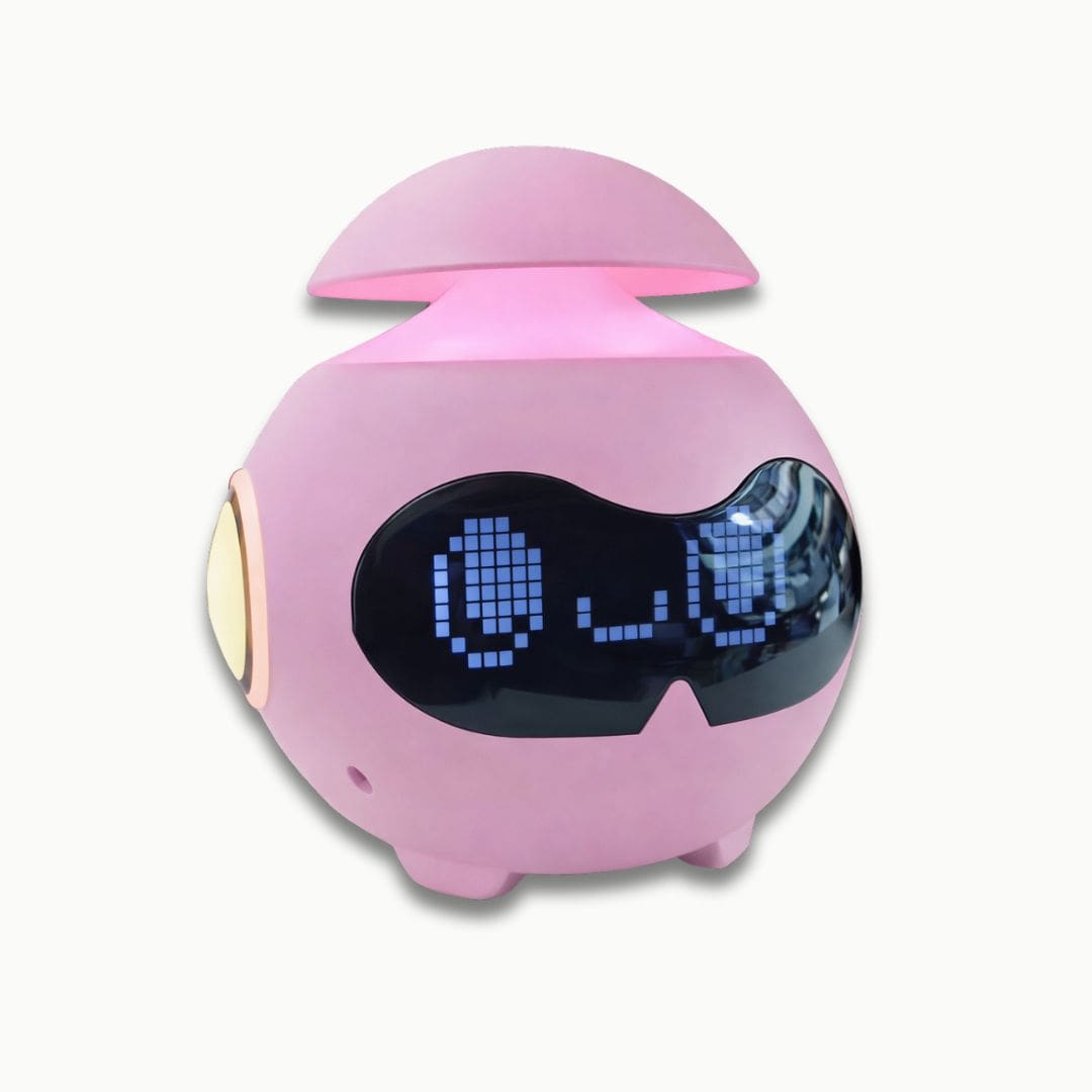 Réveil enfant avec lumière LED douce et design arrondi