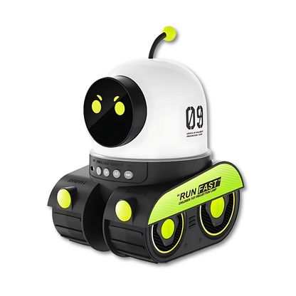 Veilleuse robotique avec design futuriste et lumineux