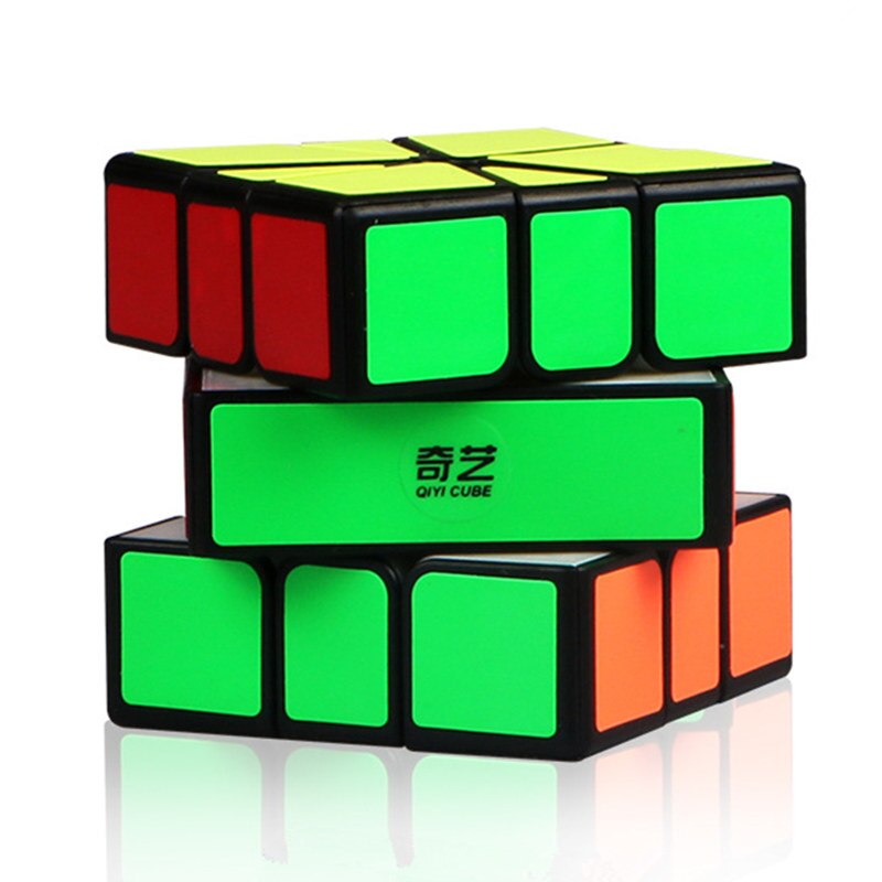 Cube Square One en position résolue, vue de face