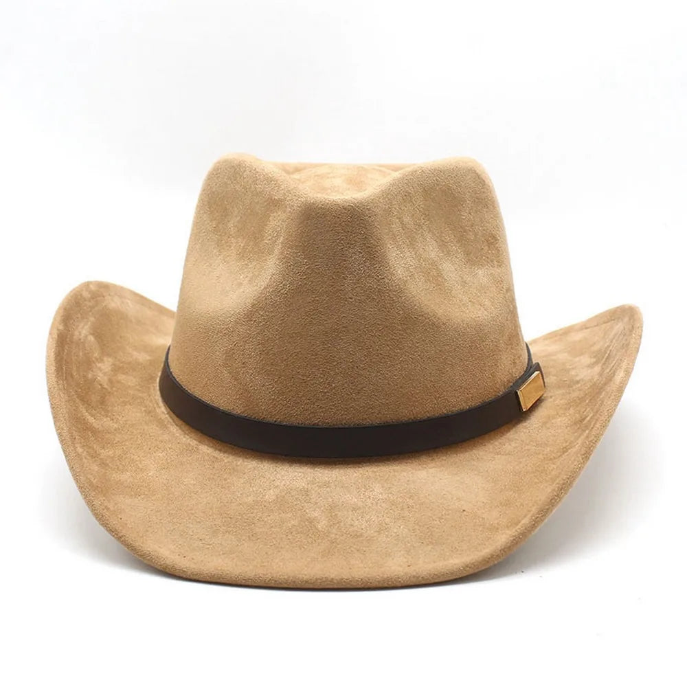 Gros plan sur le détail du cordon d'un chapeau cowboy
