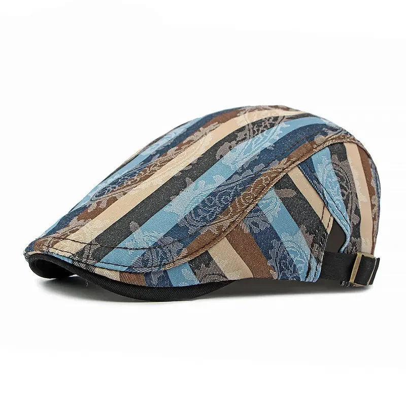 Béret coloré, parfait pour un look bohème chic
