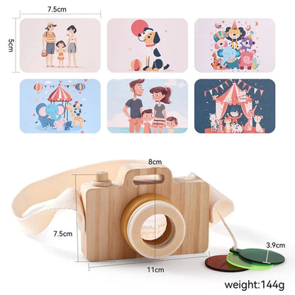 Ensemble éducatif avec appareil photo et cartes pour enfants