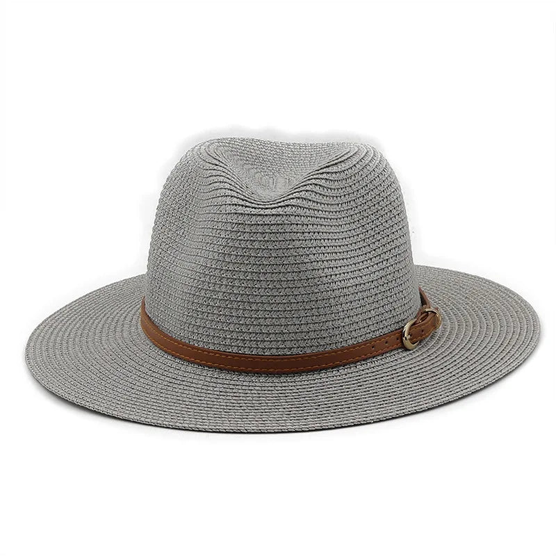 Vue latérale d'un chapeau Panama sur mannequin