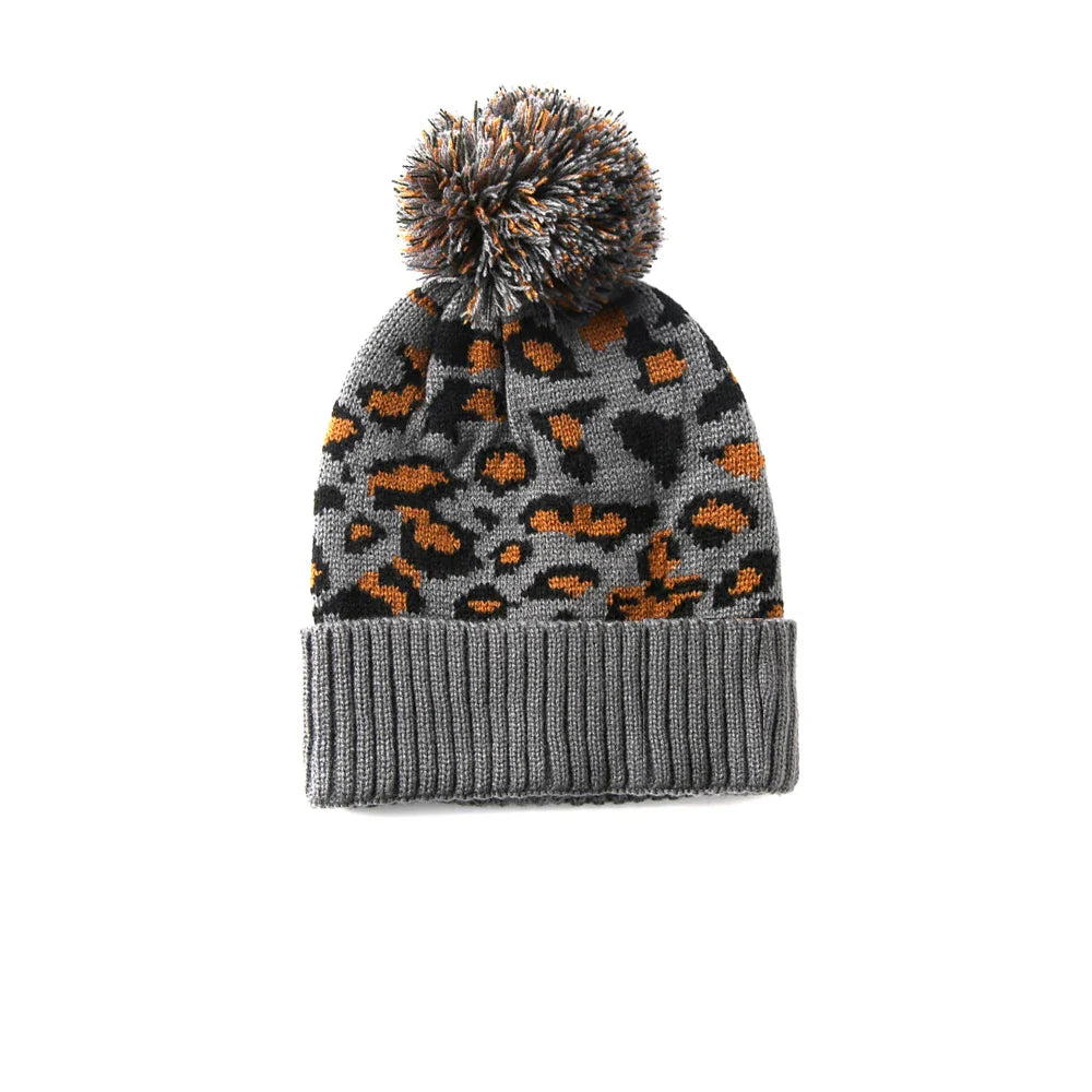 Bonnet avec pompon, parfait pour l'hiver