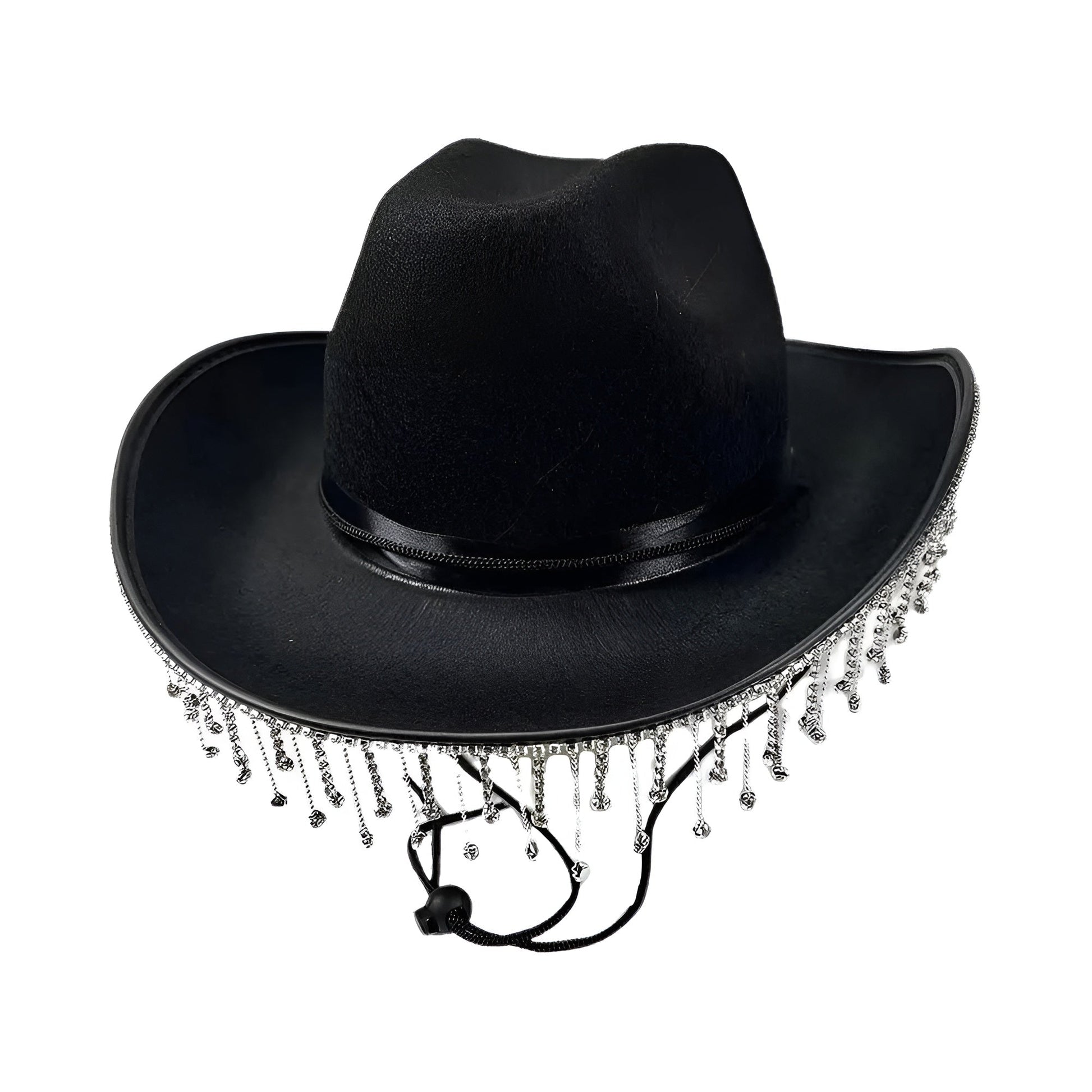 Intérieur du chapeau cowboy montrant la doublure