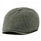 Casquette gavroche avec bord de 6 cm sur fond neutre