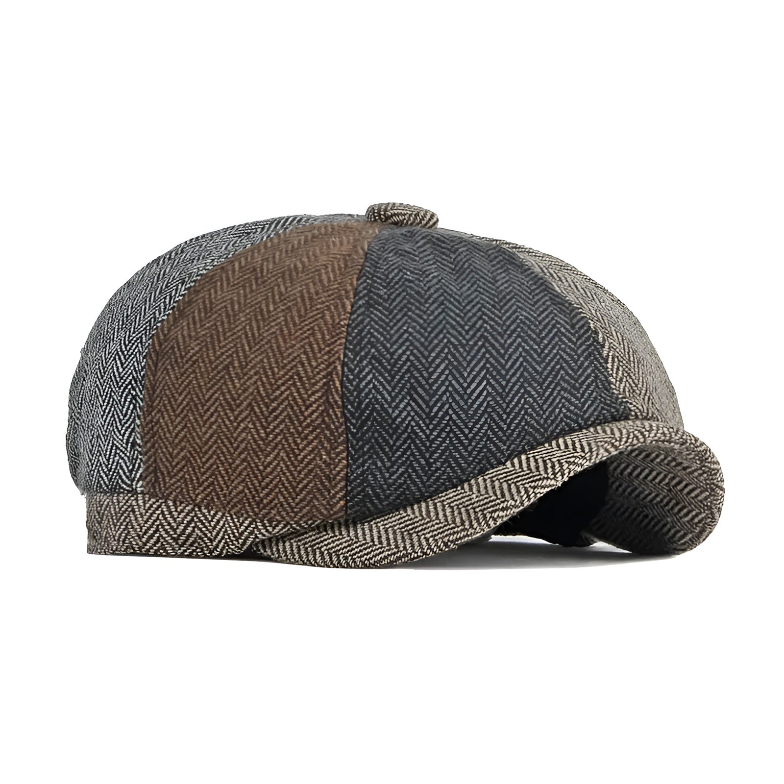 Vue rapprochée de la visière de la casquette