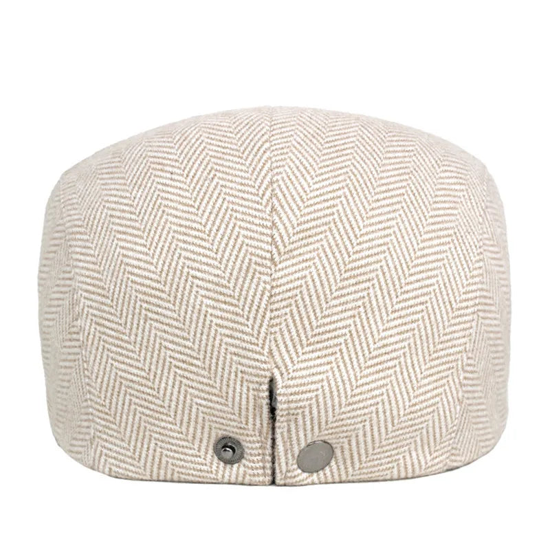 Béret homme en coton, style décontracté et chic