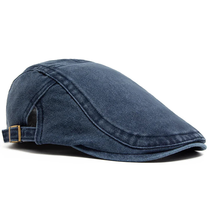 Gros plan sur la texture du béret en coton
