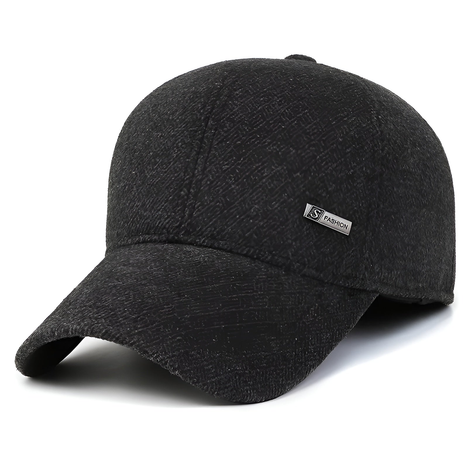 Casquette vue de dessus, soulignant la coupe enveloppante