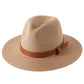 Vue latérale d'un chapeau Panama sur un mannequin