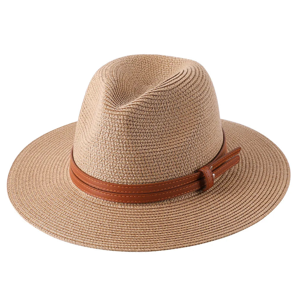 Vue latérale d'un chapeau Panama sur un mannequin