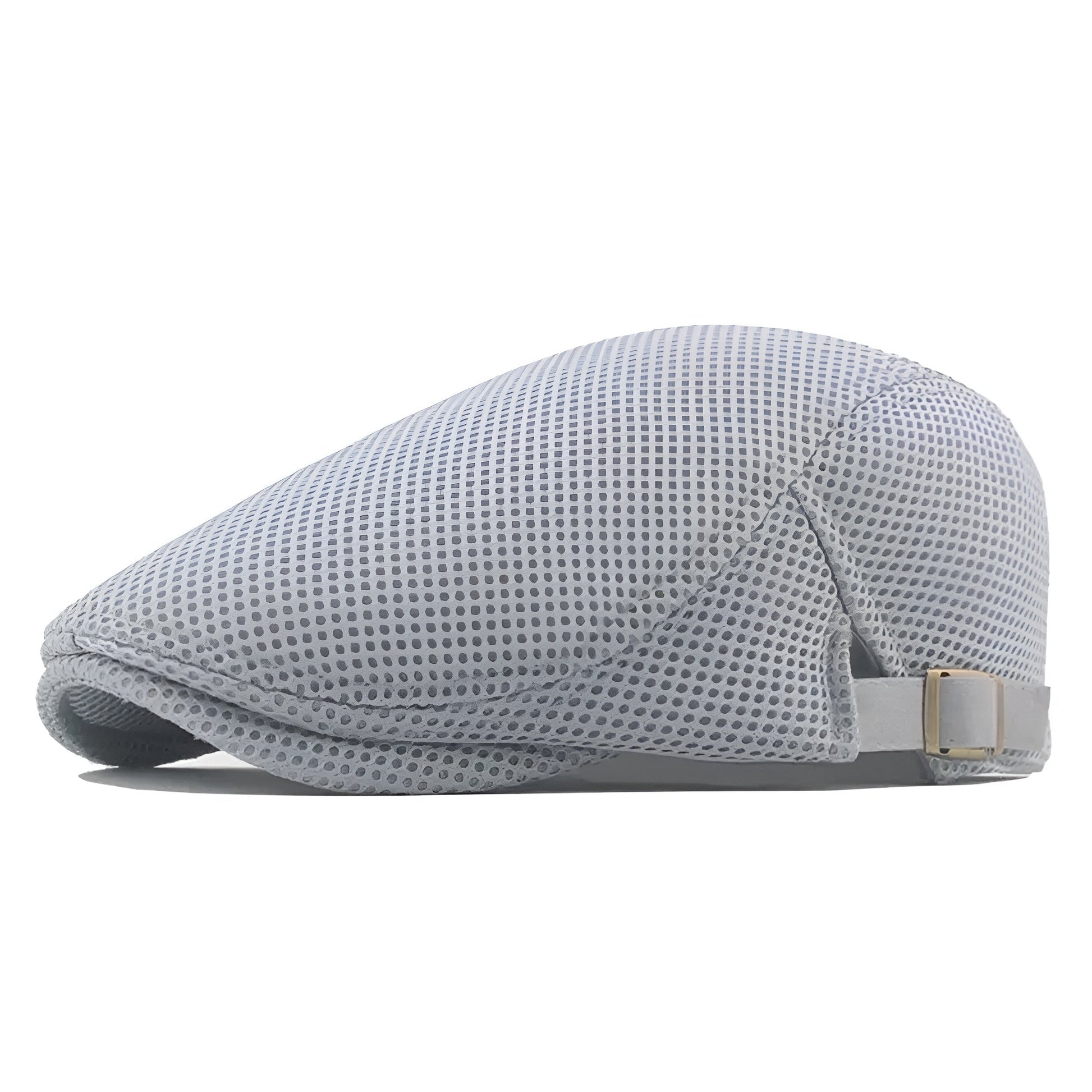 Détail du tissu en maille respirante du béret