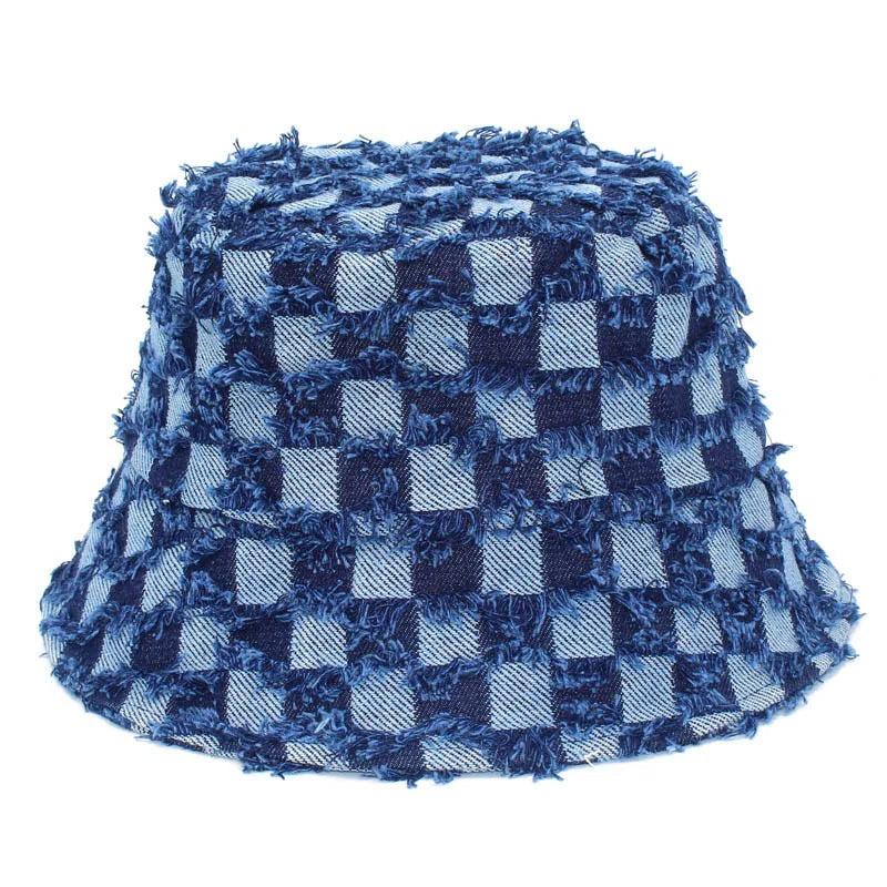 Chapeau de plage avec protection UV, couleur unie
