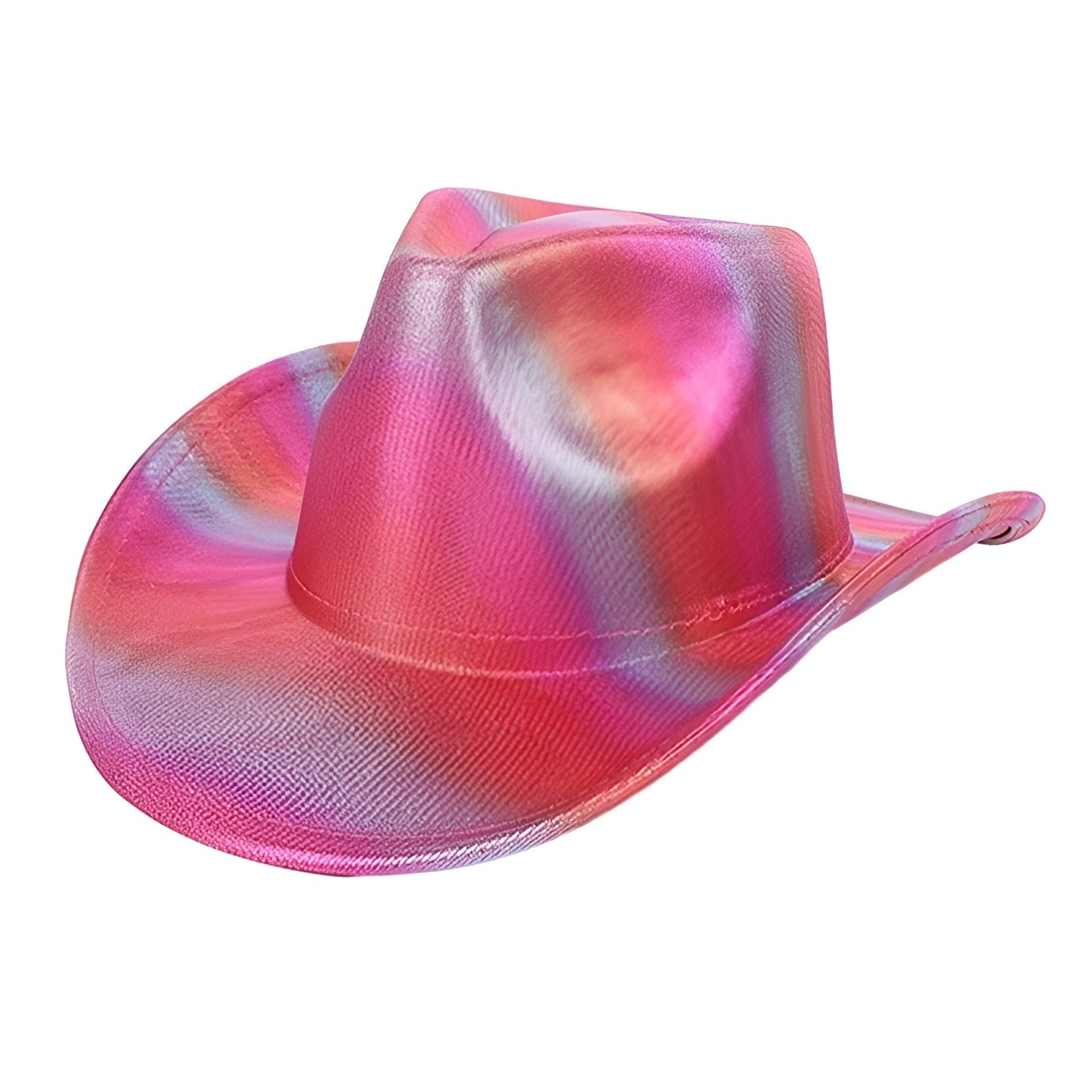 Femme portant un chapeau cowboy dans un champ