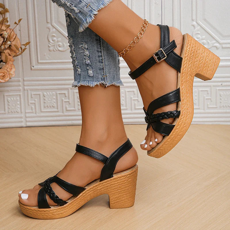 Sandales Compensées Femme s2f98a5570342454fa12b69124df189a5c présentation du produit
